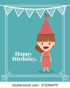 happy birthday design 