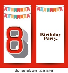 happy birthday design 
