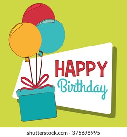 happy birthday design 