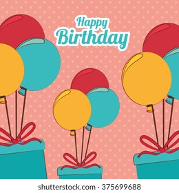 happy birthday design 