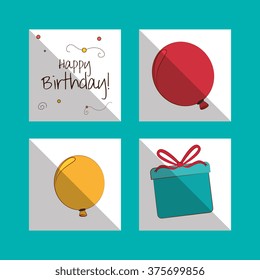 happy birthday design 