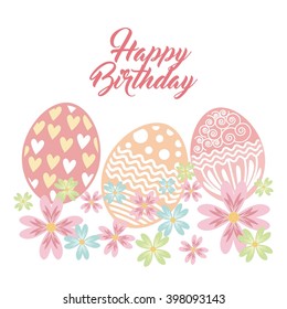 happy birthday  design 