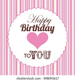 happy birthday  design 