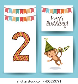 happy birthday design 