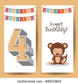 happy birthday design 