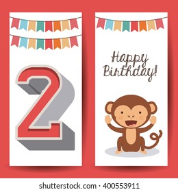happy birthday design 