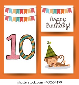 happy birthday design 