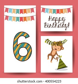 happy birthday design 