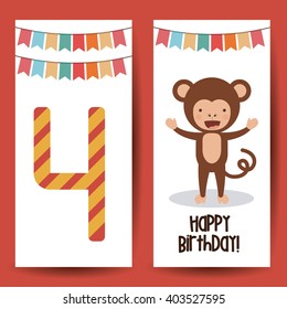 happy birthday design 