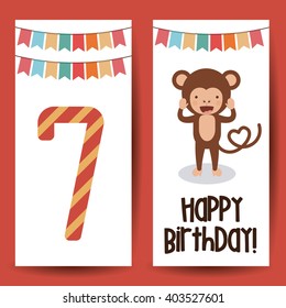 happy birthday design 