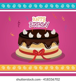 happy birthday design 