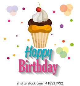 happy birthday design 