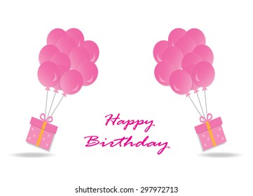Happy birthday design over white background ,vector illustration