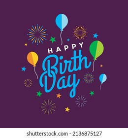 Happy Birthday Design Template Download