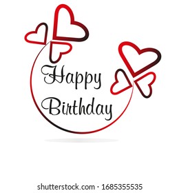 happy birthday design . vector format