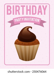 happy birthday design, vector illustration eps10 graphic 