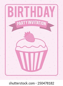 happy birthday design, vector illustration eps10 graphic 