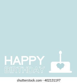 Happy birthday design. Vector illustration.