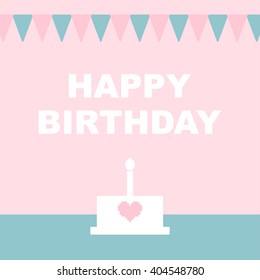 Happy birthday design. Vector illustration.