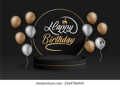 Happy Birthday Design Vector Illustrtaion 009