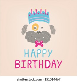 Happy birthday dog