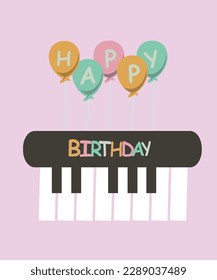  Happy Birthday Electronic Piano For Kids