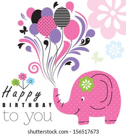 15,591 Elephant Happy Birthday Images, Stock Photos & Vectors 