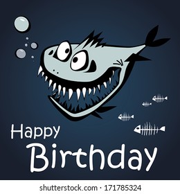 Happy Birthday fish