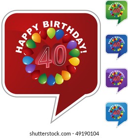 Happy Birthday Forty