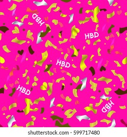 Happy birthday gift wrap