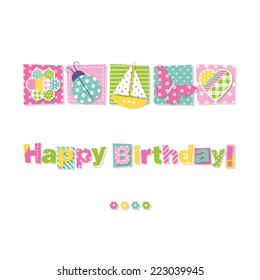 happy birthday greeting card