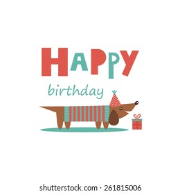 happy birthday greeting card