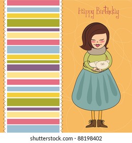 happy birthday greeting card