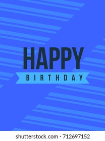 Happy birthday greeting card background