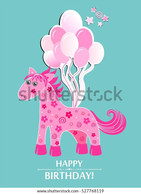 Happy Birthday Greeting Card Celebration Background Stock Vector ...