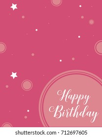 Happy birthday greeting card collection