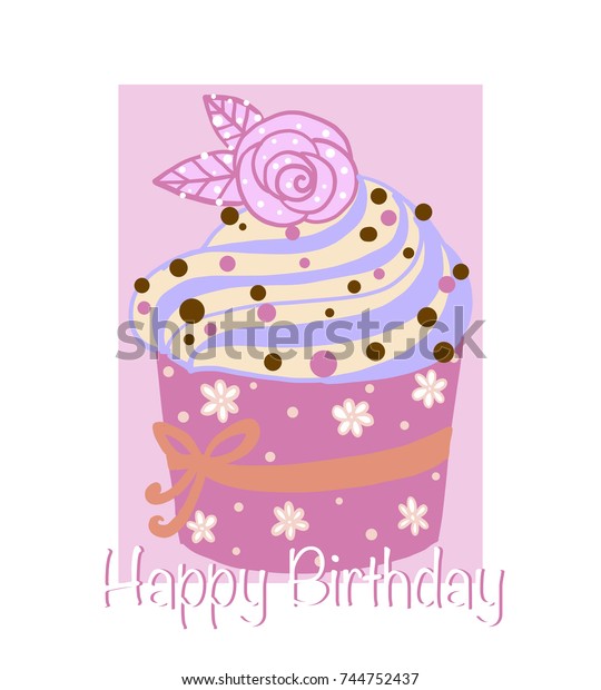 Cupcake Smile Free Birthday Invitation Template