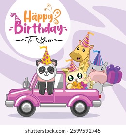 happy birthday for greeting card, gift card