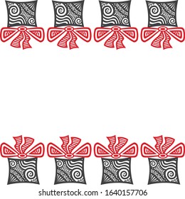 Happy birthday greeting card. Vector illustration
