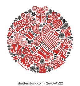 Happy birthday greeting card vector illustration