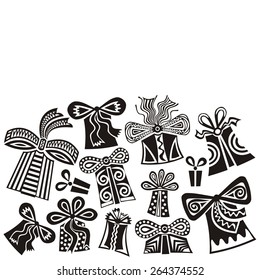 Happy birthday greeting card vector illustration