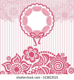 Happy birthday greeting card vector illustration