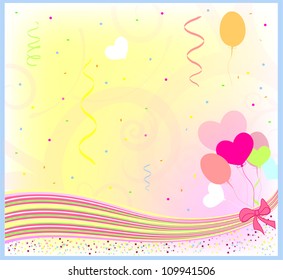 happy birthday greeting vector background
