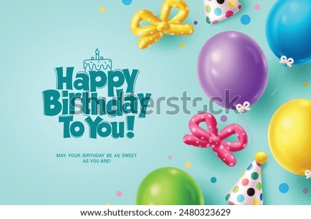 Similar – Image, Stock Photo Happy Birthday birthday