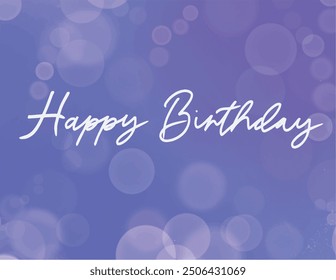 Happy birthday greeting vector template design. Birthday Card design . greeting card. Happy birthday celebration card
