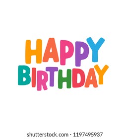Happy Birthday Greetings Background Stock Vector (Royalty Free ...