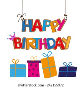 Happy birthday greetings background