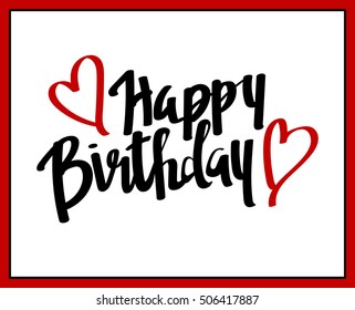 4,308 Happy birthday typo Images, Stock Photos & Vectors | Shutterstock