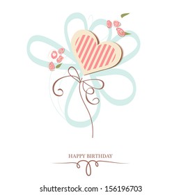 Happy birthday heart