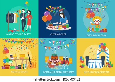 Happy Birthday Icon Design